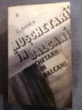 GHEORGHE BANEA - MUSCHETARII IN BALCANI