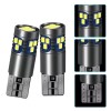 Bec LED T10 W5W BZRSH, 18 LED SMD, 12V, 2 bucati, pentru pozitie, plafoniera, portbagaj, semnalizare, lumini oglinda, lumini ambientale, lumina alba 6