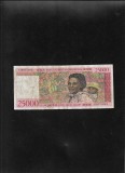 Madagascar 25000 francs ariary 1998 (2003) seria58975061