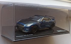 Macheta Nissan GT-R R35 2012 albastru Fast and Furious- IXO/ Altaya 1/43