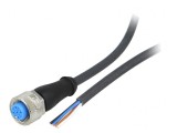 Cablu de conectare M12 PIN 4 drept 10m IP67