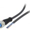 Cablu de conectare M12 PIN 4 drept 10m IP67