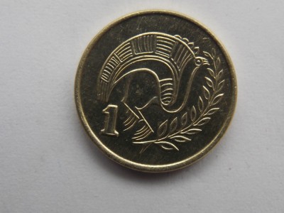 1 CENT 1992 CIPRU foto