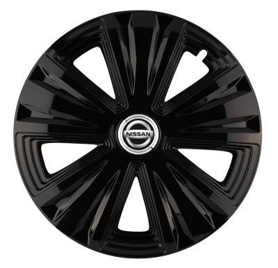 Set 4 capace roti Glory negru R14 pentru gama auto Nissan foto