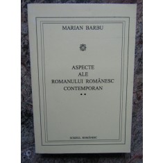 Aspecte ale romanului romanesc contemporan, vol. 2 Marian Barbu