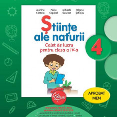 Științe ale naturii. Caiet de lucru pentru clasa a IV-a - Paperback brosat - Mihaela Garabet, Olguța Schiopu, Paula Copăcel, Jeanina Cîrstoiu - Litera