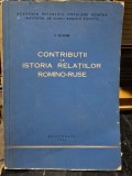 Contributii la istoria relatiilor romano-ruse - G. Bezviconi