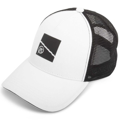 Sapca Preston White Ventamesh HD Cap foto