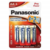 Baterii Alcaline AA LR6 1.5V Panasonic Pro Power Blister 6