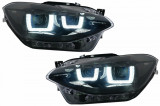 Faruri Osram LED DRL compatibil cu BMW 1 Series F20 F21 (06.2011-03.2015) Negru LEDHL108-BK