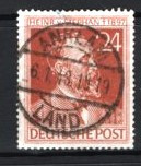 GERMANIA (ZONA ALIATA) 1947 &ndash; PERSONALITATI. H. VON STEPHAN, STAMPILAT, F106