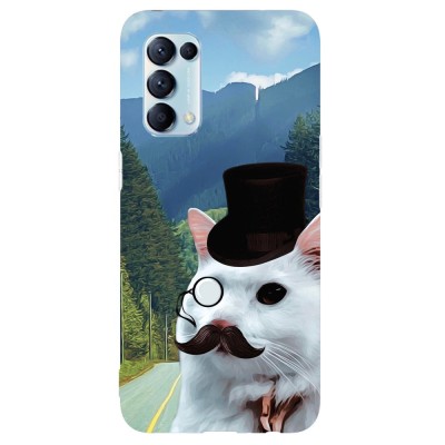 Husa compatibila cu Oppo Find X3 Lite model Gentlecat, Silicon, TPU, Viceversa foto