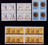 Cumpara ieftin ✅ RO 1966 LP 637 "Centenarul Academiei Romane ",serie in bloc de 4 , MNH