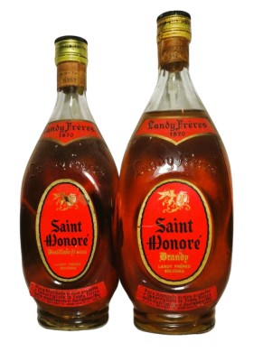 LOT 1 - 2 STICLE - Landy Freres brandy - SAINT HONORE-ani 60/70 gr 40 L.1 -CL 75 foto