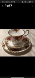 Trio set portelan englez