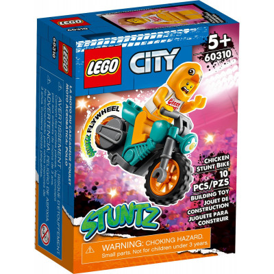 LEGO CITY MOTOCICLETA DE CASCADORII CU GAINA 60310 SuperHeroes ToysZone foto