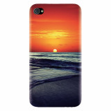 Husa silicon pentru Apple Iphone 4 / 4S, Ocean Sunset