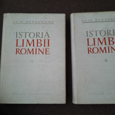 ISTORIA LIMBII ROMANE VOL.1-2-OVID DENSUSIANU