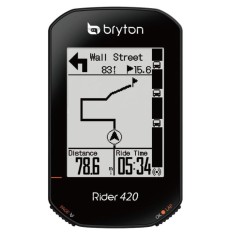 Ciclocomputer Bryton 420E Rider, unisex adulti, negru - RESIGILAT
