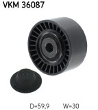 SKF VKM 36087 Rola ghidare/conducere, curea transmisie