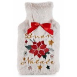 Recipient apa calda model Craciun textil multicolor IS cm 20 x 33 H, 1.5 L