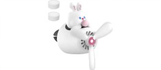 Difuzor Aromaterapie Auto Ursulet Popo Aviator, pentru Grila de Ventilatie Odorizant auto si 2 Arome cu Extracte Naturale Incluse Floral AutoREY? foto
