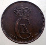 B.646 DANEMARCA 2 ORE 1874 CS