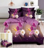 Cumpara ieftin Lenjerie Pat 3D Rocket Sd004, Bumbac, 4 Piese, Fara Elastic, Imprimeu