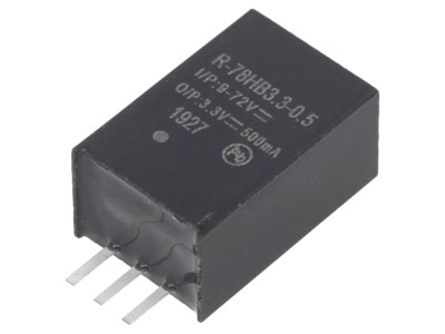 Convertor DC/DC 9-72V la 3.3V 0.5A foto