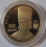 Rom&acirc;nia, 50 Bani 2021, Tudor Vladimirescu, Proof.