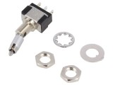Comutator basculant SPDT ON-ON 6A/125VAC 6A/6VDC