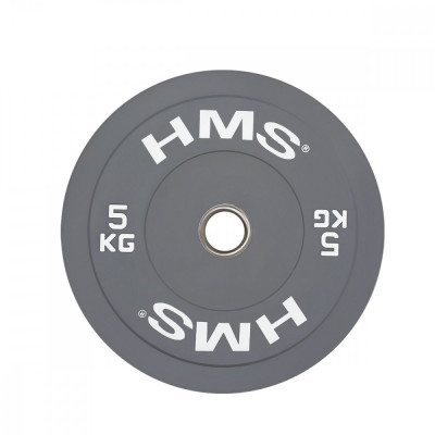 Greutate Bumper Plate HMS CBR5 5kg/51mm FitLine Training foto