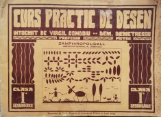 Curs Practic De Desen Cl. I Secundara De Baieti Si Fete - Zamphiropol-dall, Virgil Condoiu, Dem. Demetrescu ,556686 foto