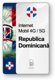 eSIM Internet Republica Dominicană, valabil 7 zile, trafic Nelimitat, Premium