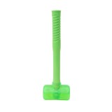 Ciocan de silicon cu maner PVC, 410g, verde, 33cm lungime
