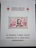 Monaco 1978 Crucea Roșie Henry Dunant bloc neștampilat