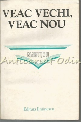 Veac Vechi, Veac Nou. Grigore V. Maniu In Publicistica foto
