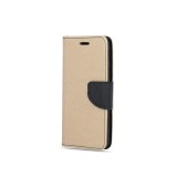 Husa LG K10 - Fancy Book (Auriu&amp;Negru)