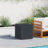 vidaXL Cutie de Depozitare Antracit 55x53x57 cm PP