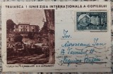 Traiasca 1 iunie Ziua Internationala a Copilului, Palatul Pionierilor din Bucuresti// CP anii '50