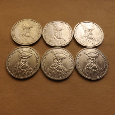 Romania Lot nr. 8 - 6 monede 100 Lei 1991 - 1996