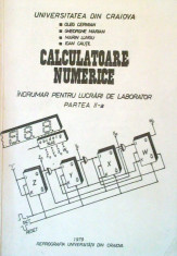 Calculatoare numerice. Indrumar pentru lucrari de laborator. Partea a II-a foto