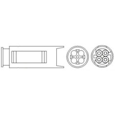 Sonda lambda BMW 3 (E46) 12.97-05.05, 5 (E39) 09.95-07.03, 5 (E60) 12.01-03.10, 5 Touring (E39) 09.96-06.04, 5 Touring (E61) 03.04-12.10, 7 (E38) 03.