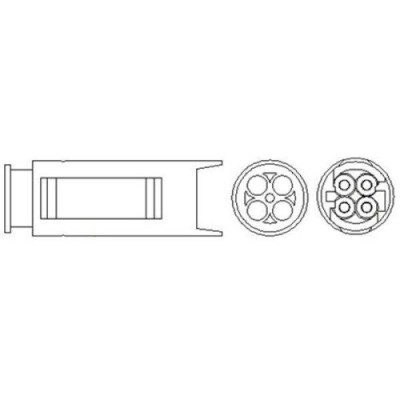 Sonda lambda BMW 3 (E46) 12.97-05.05, 5 (E39) 09.95-07.03, 5 (E60) 12.01-03.10, 5 Touring (E39) 09.96-06.04, 5 Touring (E61) 03.04-12.10, 7 (E38) 03. foto