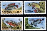 Kenya 1997 - Fauna WWF, pești, serie neuzata