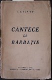 CANTECE DE BARBATIE POEME