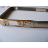 Husa Bumper Metalica Iphone 6 Plus (5,5inch ) Gold Bulk, Metal / Aluminiu