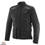 Geaca (jacheta) barbati pentru scuter - motocicleta Touring/Adventure Ixon All season model Midgard MS culoare: negru Negru XXXL
