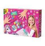 Set creativ SES Creative - Designer de unghii, unicorni