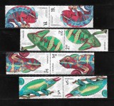 ROMANIA 2020 - CAMELEONI, TETE BECHE DIN COALA DE POSTA, MNH - LP 2302